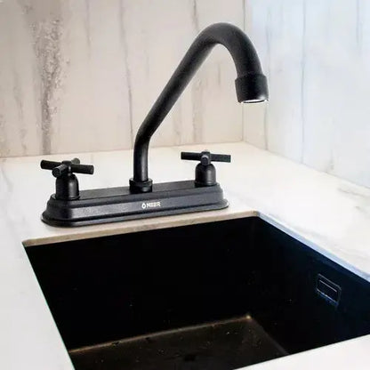 Mezcladora Fregadero Meer Color Negro Mate 1/4 Vuelta - CNX - detalle