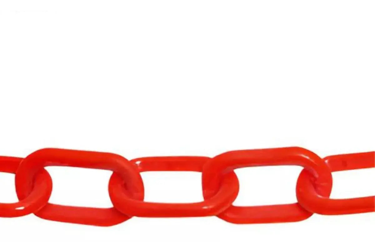 Cadena Plastico Rojo Dogotuls 25mts Perimetral Rollo - Dogotuls
