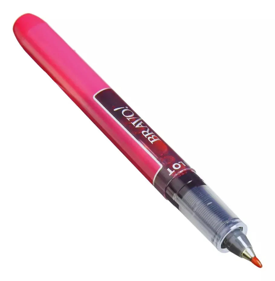 Pilot Bravo 11030 marcador de tinta líquida, tinta azul, Caja con docena - Pilot
