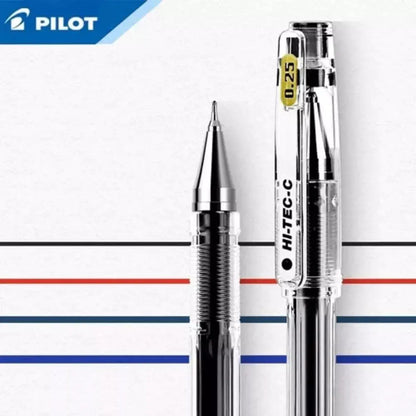 2 Boligrafos Gel Pilot G Tec 0.4mm Extra Fino Tinta Negra - Pilot - vista lateral