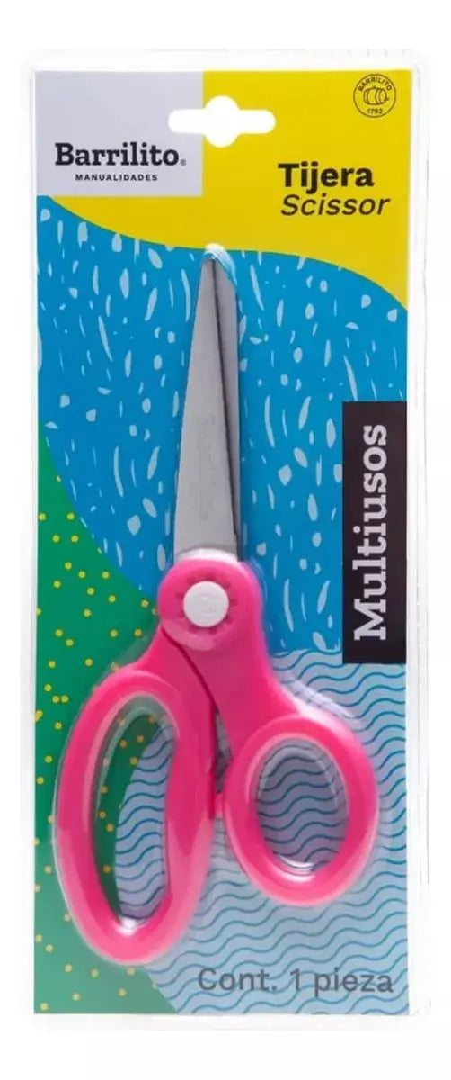 Tijera Barrilito Multiusos Acero Inoxidable 15.2 Cm - Barrilito