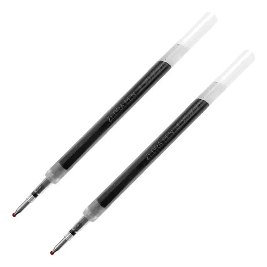 2 Piezas Repuesto Jlv Zebra Boligrafo Gel Blister 0.7 Mm - Zebra - vista lateral