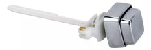 Boton Lateral Cuadrado Meer Palanca Descarga Wc Plateado - CNX - empaque