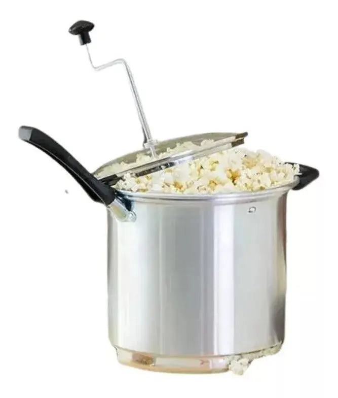 Olla Palomera Aluminio 20 Cm Alpro Tapa Cristal - Alpro - detalle