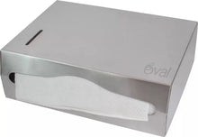 Despachador Toalla Interdoblada Oval Acero Inoxidable - Oval