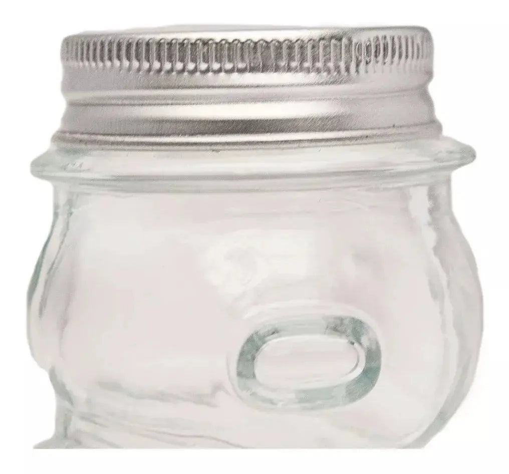 12p Frasco Vidrio Osito Dulcero Regalo Bautizo Recuerdo - Vittori