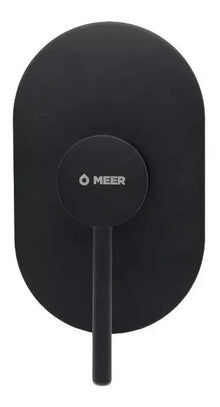 Mezcladora Monomando Regadera Meer Color Negro Mate - CNX