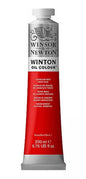 Pintura Oleo Winsor & Newton Winton 200ml Colores A Escoger Rojo Cadmio Oscuro No 06 - Winsor and Newton