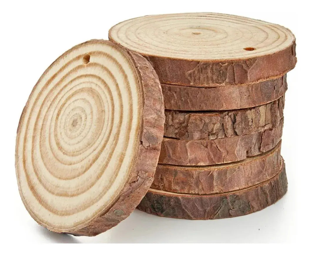Lienzos Madera 45 Pzas Circulares 2.4 Pulgadas Arteza - Coveme - vista lateral