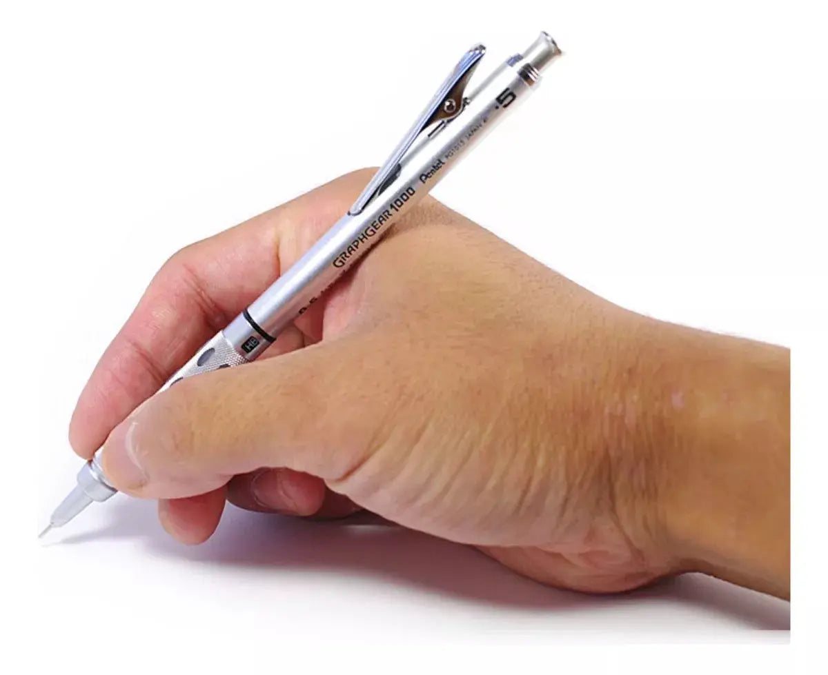 Lapicero Profesional Pentel Graphgear Plata Dibujo 0.5mm - Pentel - accesorios
