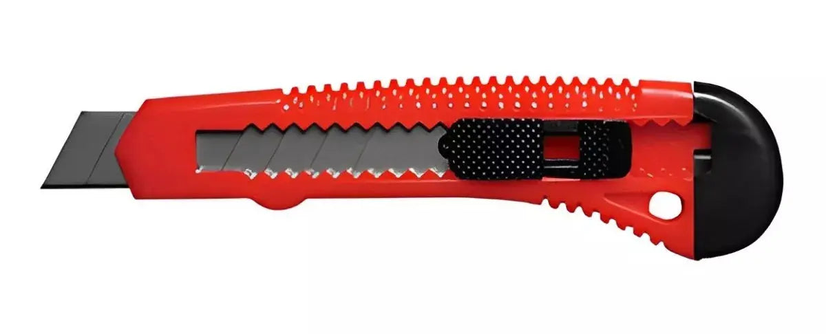 Navaja Cutter Plastico 6´´ Dogotuls Cuchillas Acero Sk7 - Sanplom - vista lateral