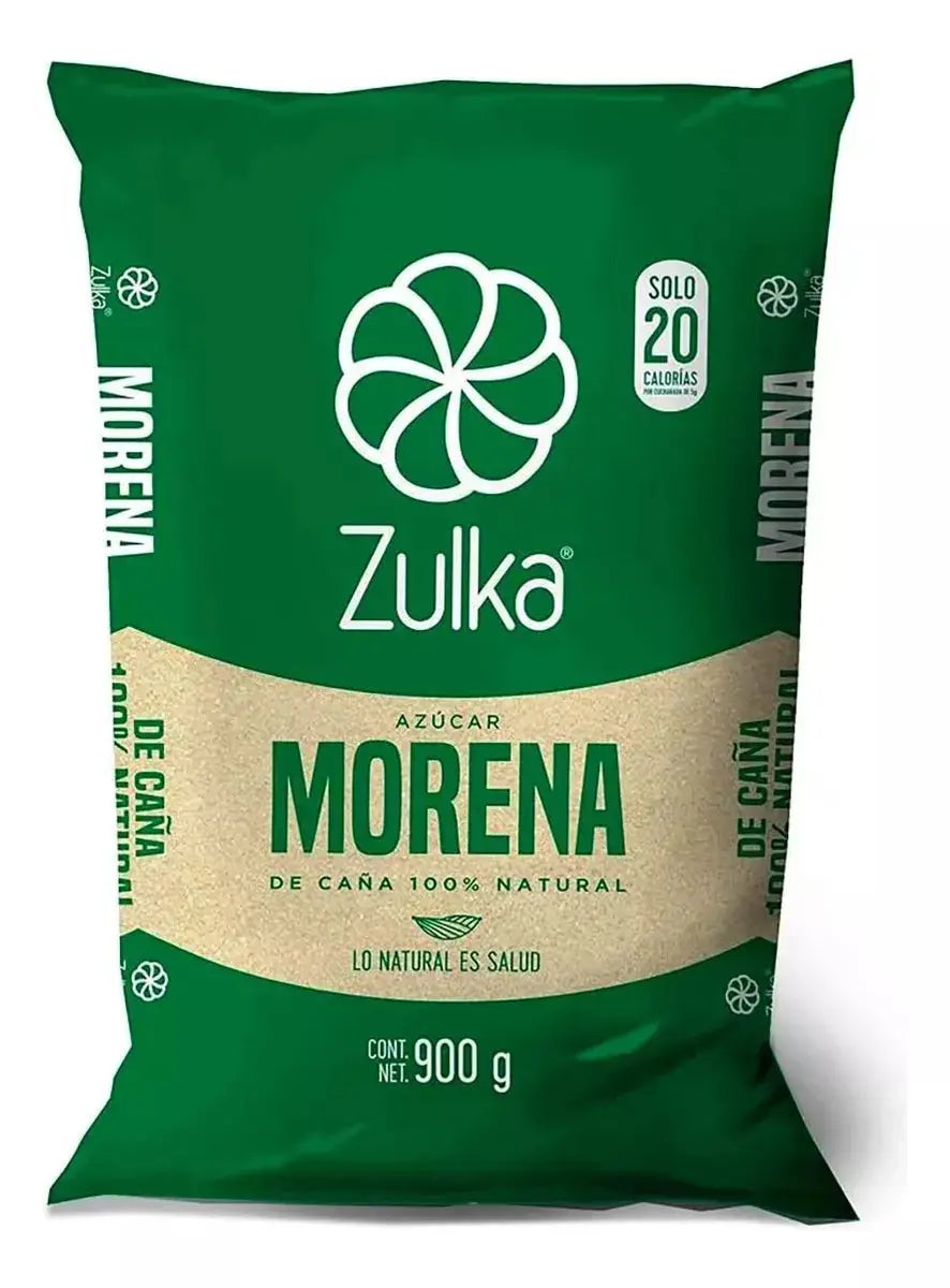 Azucar Morena Zulka 900g Caña 100% Origen Natural Calidad - Zulka