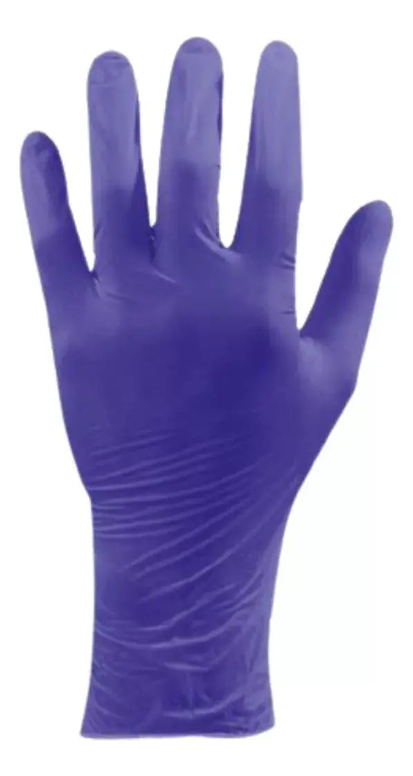 100 Guante Nitrilo Desechables Libre Latex No Esteril Alyger - Alyger - vista lateral