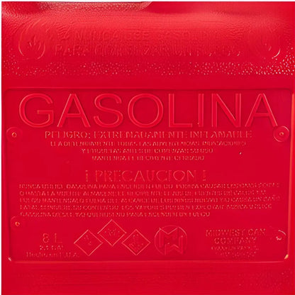 TANQUE PLASTICO PARA GASOLINA 2 GALONES DOGOTULS MW2002 - Dogotuls - vista lateral