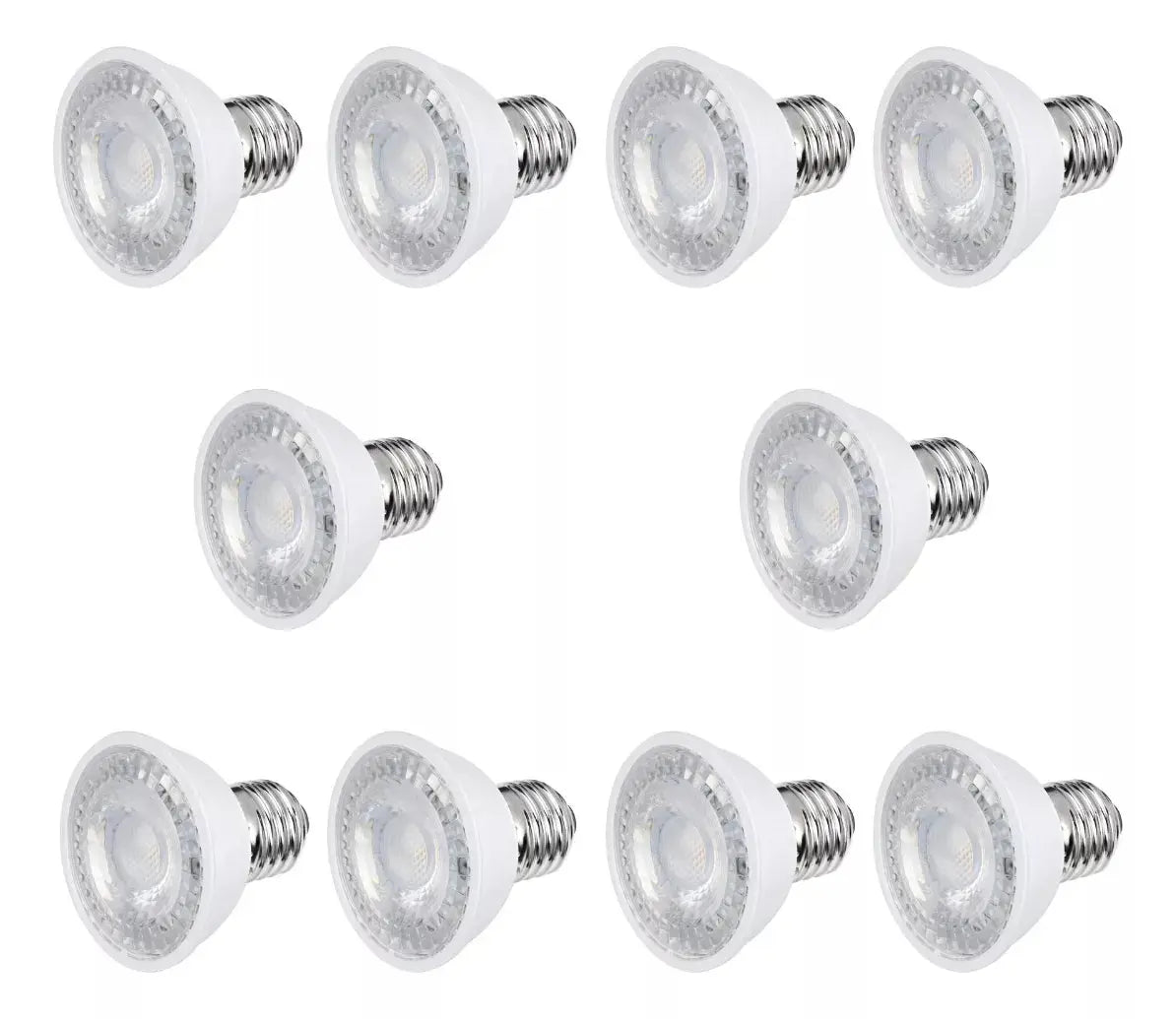 Foco Led Dicroico Aksi E27 55w 7w Luz Cálida 127v Pack10 - Aksi - vista lateral