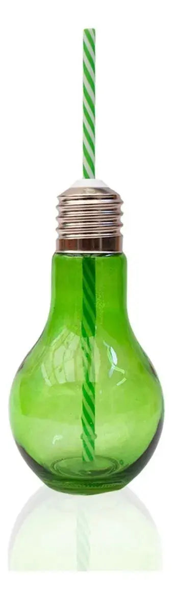 6pz Frascos Mason Jars Cristal Vaso Foco Colores Tapa Popote Color Mix - Mason Jars - vista trasera