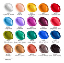 20 Pinturas Acrilicas Arteza Tonos Vintage 60 Ml C/u - Coveme - vista lateral