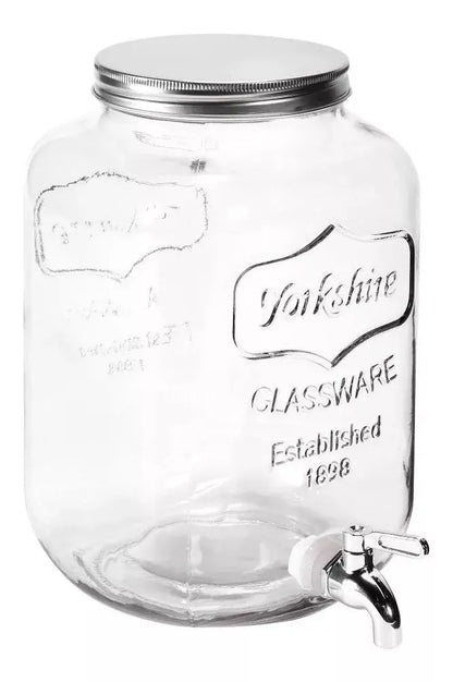 DISPENSADOR DE VIDRIO 8L SENCILLO DRINK LAB - Drink Lab - detalle