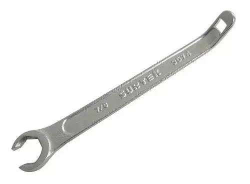 Llave Tanque Gas 7/8'' Surtek Acero Cromada Uso Profesional - Lock