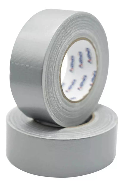 Cinta Americana Adhesiva Adhes Plata 50m Espesor 230 - ADHES - contenido