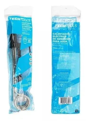 Calentador De Inmersión Para Agua 35lt 127 V 2000w Techtools Color Negro Potencia 2000 W - CNX - contenido
