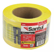 Cinta Señalización Precaución 305m X 75mm Santul Amarillo - Santul