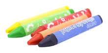 6 Crayones Triangular Jumbo Cera Pelikan Escolar Niños - Pelikan - empaque