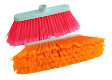 3 Pz Cabeza Escoba Perico Tipo Cepillo Vinilo Colores - Perico