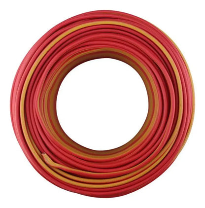 100 Metros Cable Ligero Keer Calibre 8 Awg Rojo Antiflama - Kronaline - vista lateral