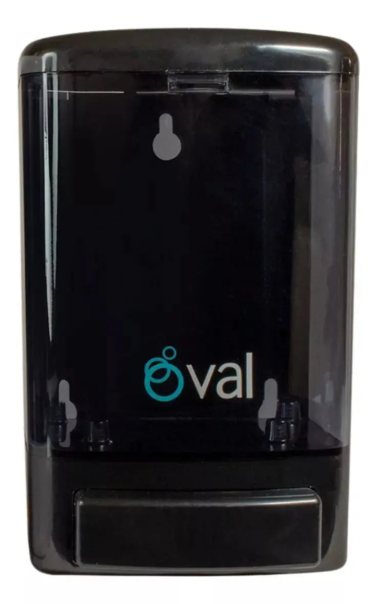 Dispensador Para Jabón Oval Dv018 Color Negro - Oval - vista lateral