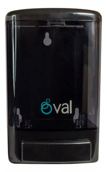 Dispensador Para Jabón Oval Dv018 Color Negro - Oval - vista lateral
