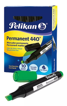 10 Marcador Permanente 440 Pelikan Elegir Color Verde - Pelikan