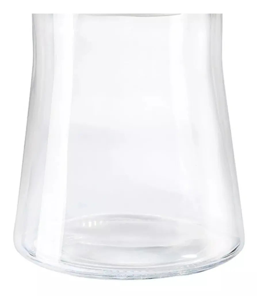 Envase Brocal Tapa Contenedor Frasco Vidrio Cristal 900ml - Vittori - empaque