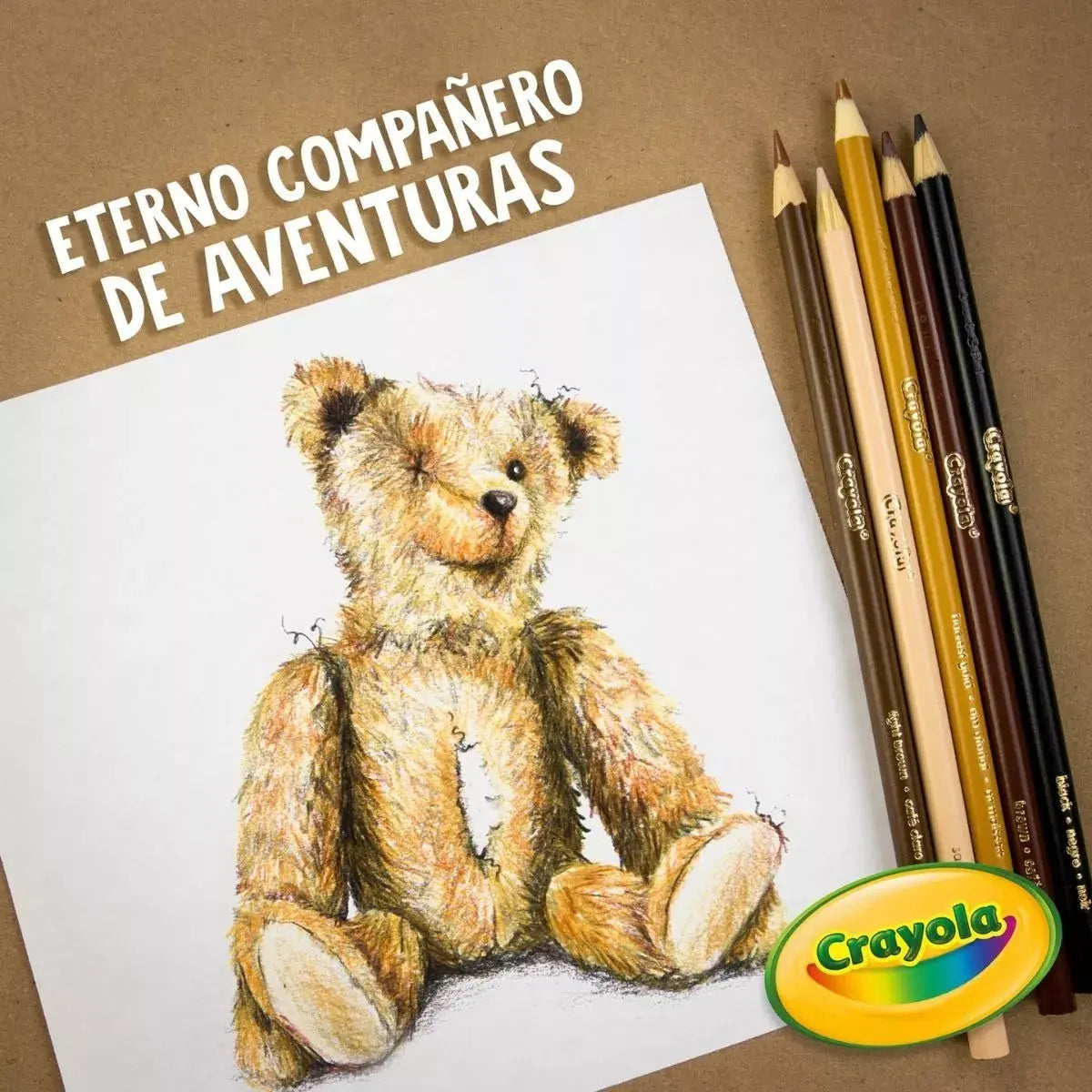 Caja 12 Lapices Colores Redondos + Sacapuntas Dibujo Crayola - Crayola - accesorios