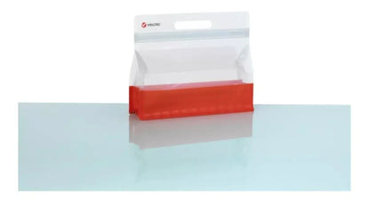 2 Bolsa Plástico Hermética Velcro® Almacena Zip Reusable - Velcro - vista trasera