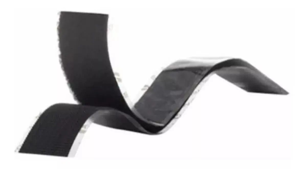 2pz Cinta Organizadora Velcro® Tira Sujetador Adhesivo Negra - Velcro - contenido