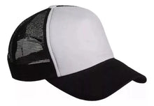 10 Pzas Gorra Sublimar Sublimacion Color Make Trucker Negro - marchante.shop