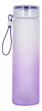 Botella Vidrio For Promotional Colores 320ml Tapa Tipo Rosca Color Morado - For Promotional - vista lateral