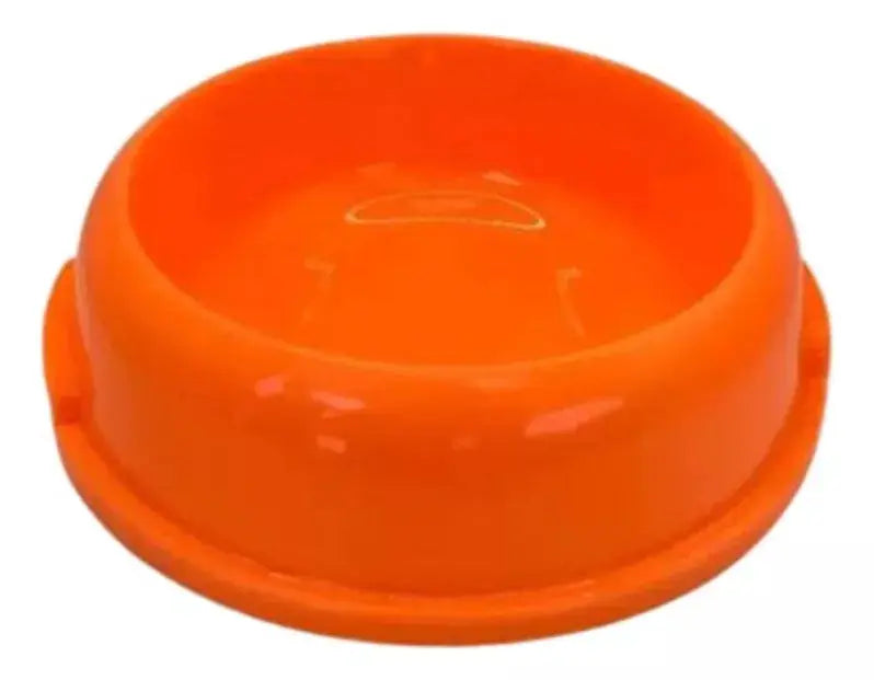 Plato Comida Perro Pet Pop Mascotas Comedero Redondo Rosa - Coveme