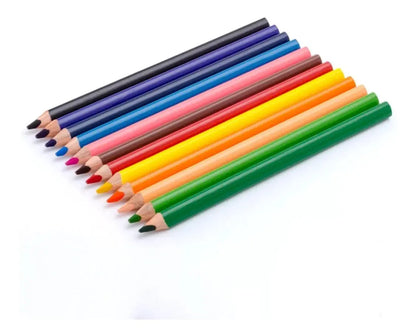 Caja 12 Lápices Color Jumbo Triangular Pelikan + Sacapuntas - Pelikan - detalle