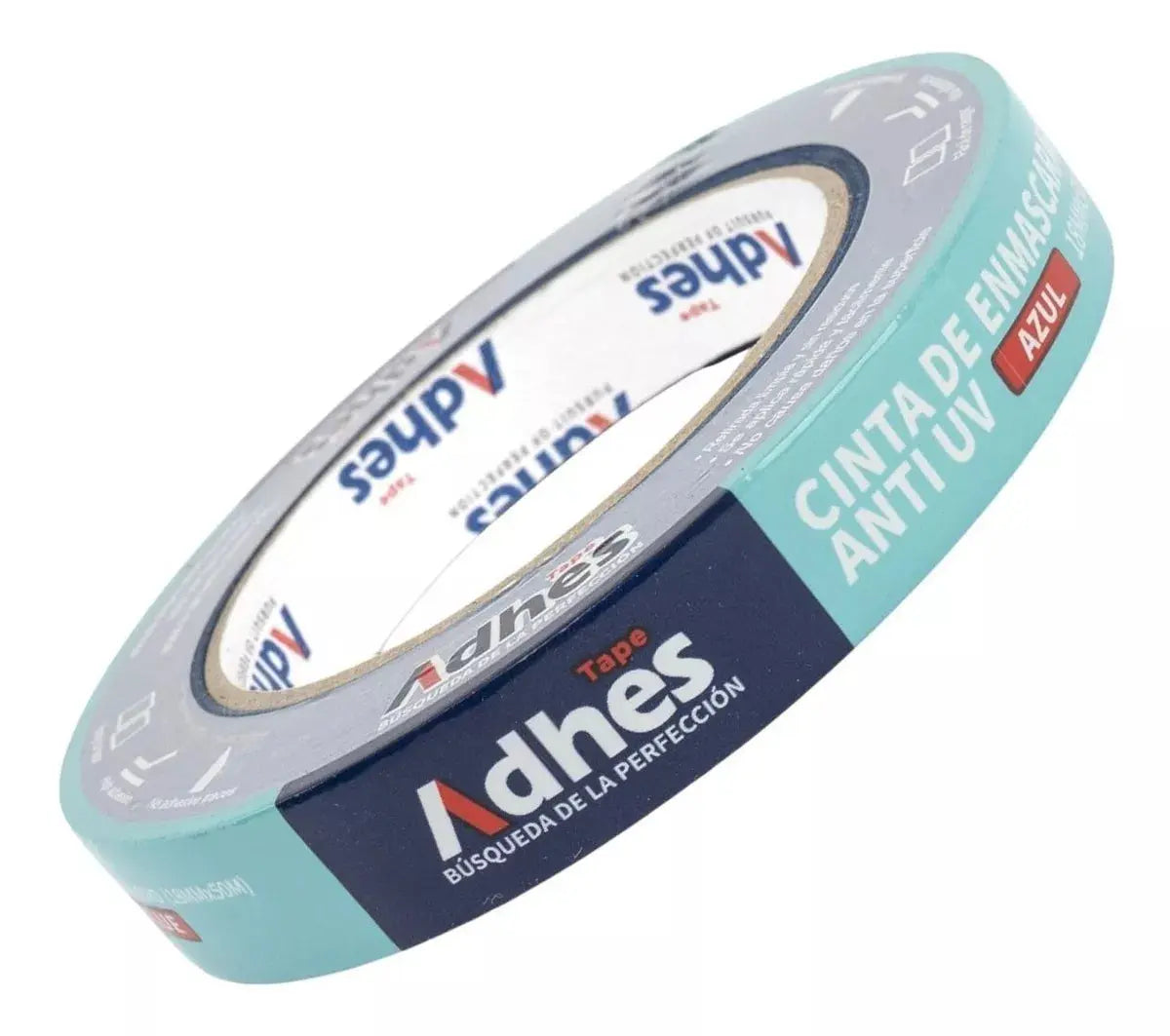 Cinta Enmascarar Azul Anti-uv Adhes 18mm X 50m Masking Tape - Adhes - detalle