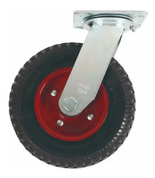 Rodaja De Hule Solido Giratoria Con Placa 8 Dogotuls 2 Pz - Dogotuls - vista lateral