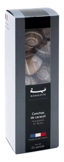 24pz Concha Escargots Hanseatik Muy Grueso 35-38mm Francia - Hanseatik