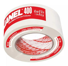 Rollo Cinta Doble Cara Janel 400 Poliester .48x50m Adhesiva - Janel