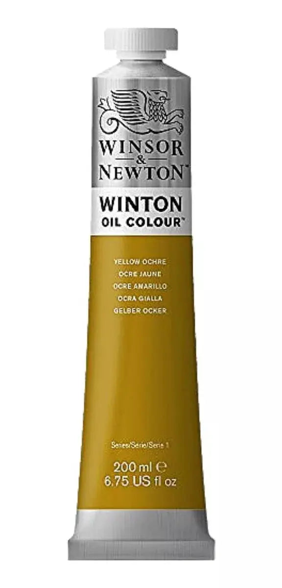 Pintura Oleo Winsor & Newton Winton 200ml Colores A Escoger Ocre Amarillo No 44 - Winsor and Newton