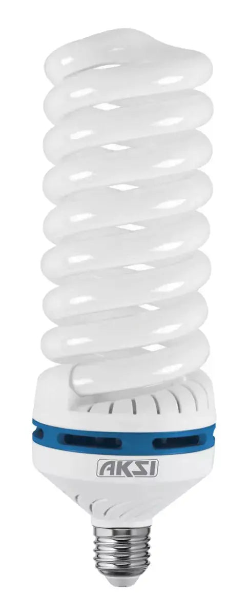 Foco Aksi Espiral Fluorescente 85w E39 Luz Blanca - Aksi