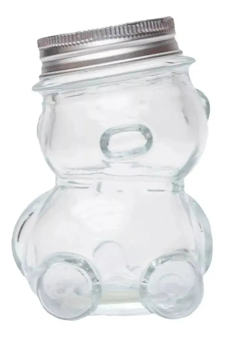 12p Frasco Vidrio Osito Dulcero Regalo Bautizo Recuerdo - Vittori - detalle