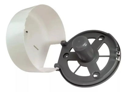 Despachador Papel Higienico Oval Junior Blanco Eco Pp - Oval - vista lateral