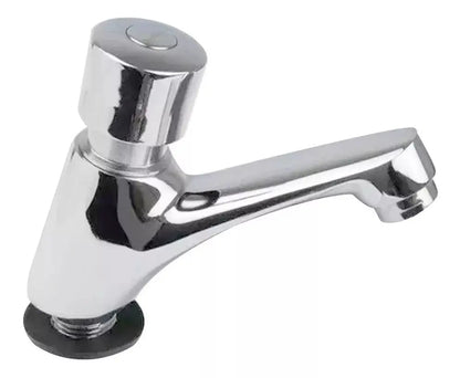 Llave Temporizadora Lavabo Meer Cromada Acero Inoxidable - CNX - accesorios