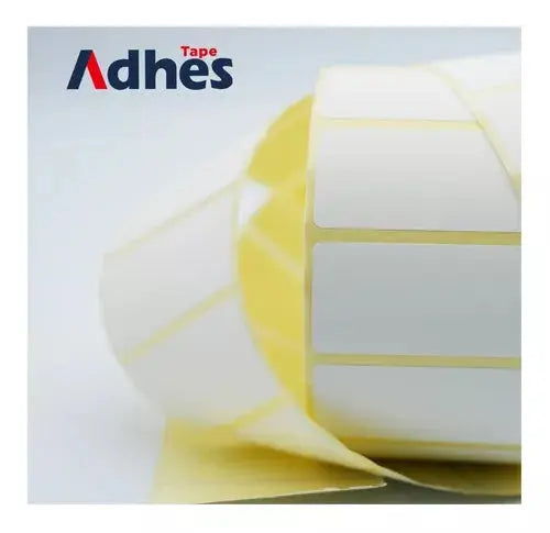 4 Rollos Etiquetas Papel Termico Adhes 2580 X Rollo Adhesivas - ADHES - vista lateral